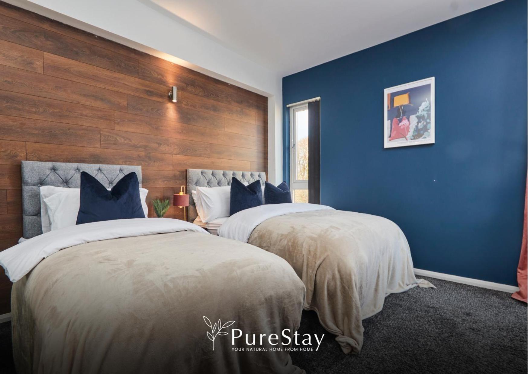 Superb House Manchester Near Etihad With Free Parking Sleeps 8 Εξωτερικό φωτογραφία
