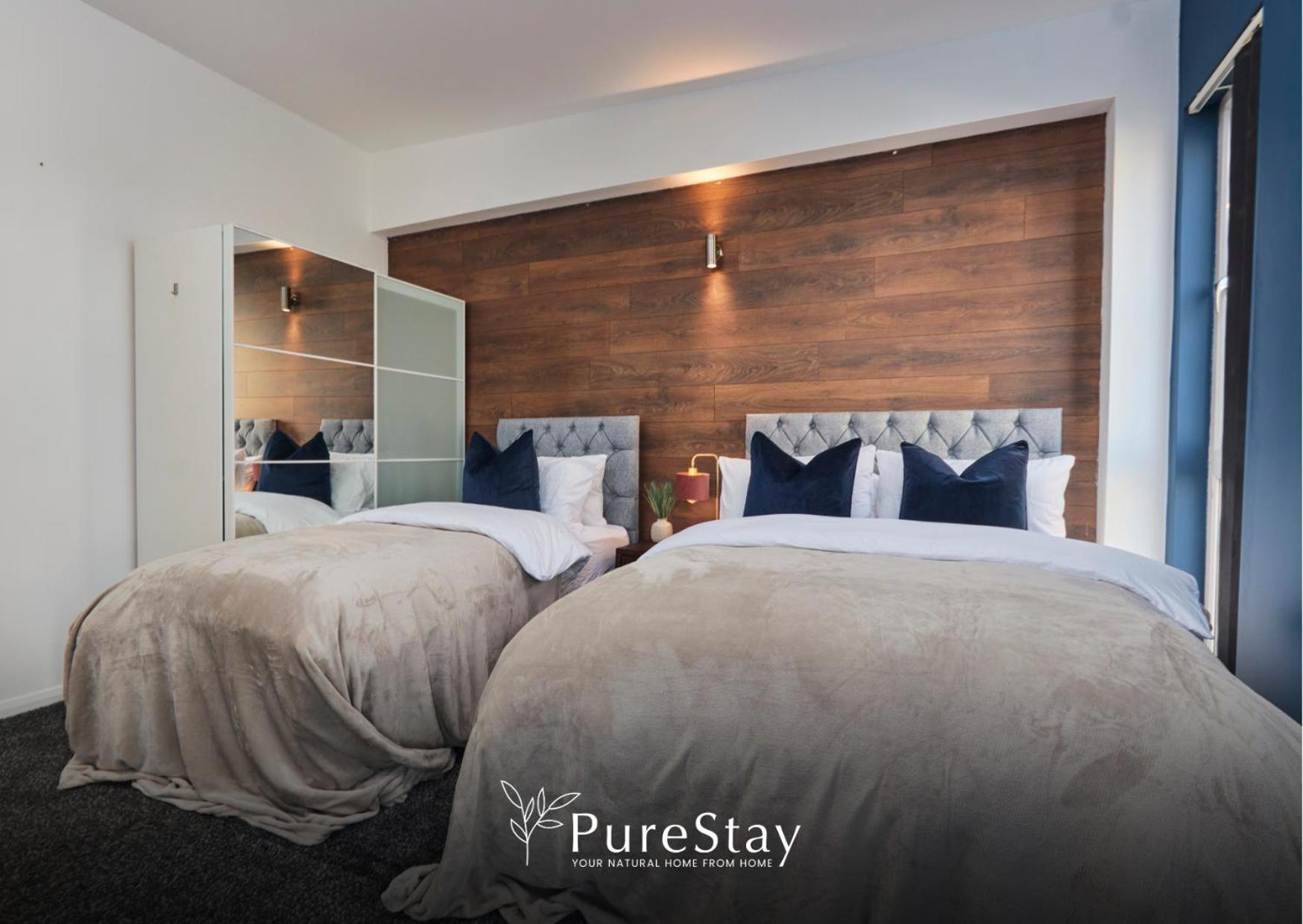 Superb House Manchester Near Etihad With Free Parking Sleeps 8 Εξωτερικό φωτογραφία